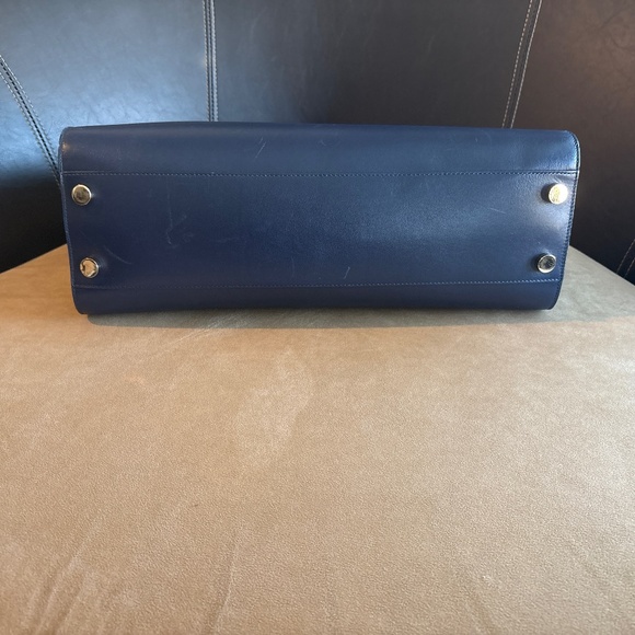 Jimmy Choo Riley Navy Tote - Picture 3 of 8